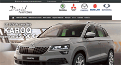 Desktop Screenshot of danielautomobiles.fr